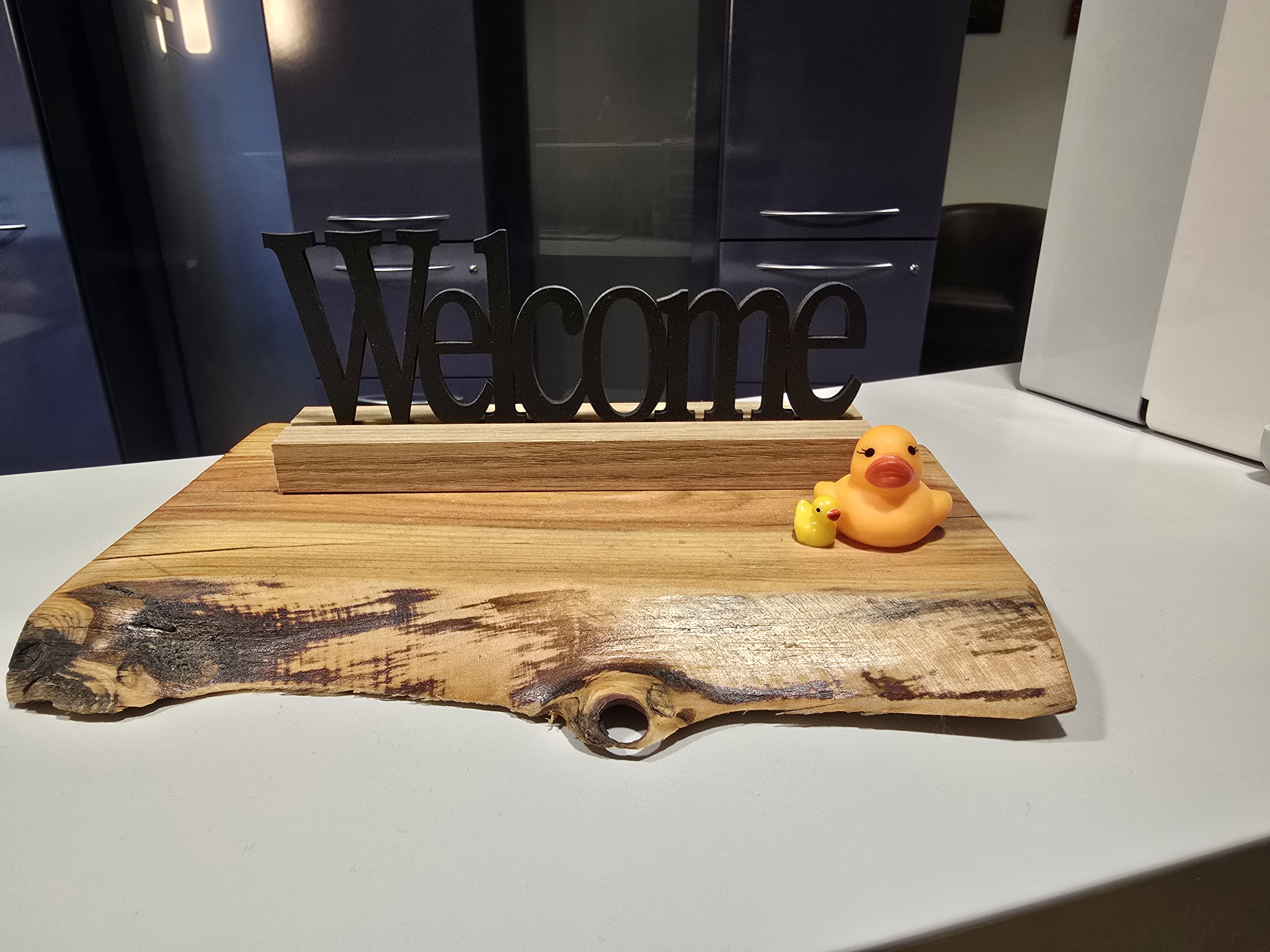 Willkommen Rezeption